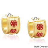 Ladybug hoop earrings UK