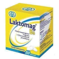 LAKTOMAG B6 x 50 tablets, body's magnesium deficiency UK