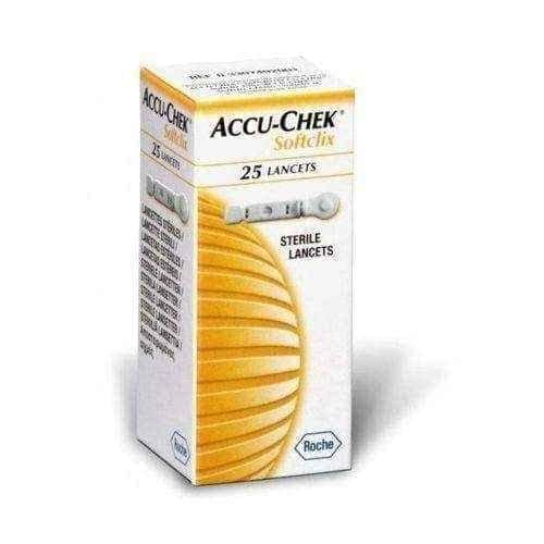 LANCET ACCU-CHEK Softclix x 25 pieces UK