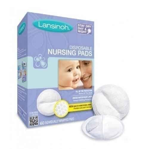 LANSINOH BREASTFEEDING PADS 60 pieces UK