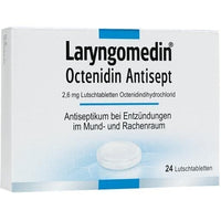 LARYNGOMEDIN Octenidine Antiseptic mouth inflammation infection treatment UK