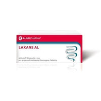 LAXANS AL Bisacodyl enteric coated tablets UK