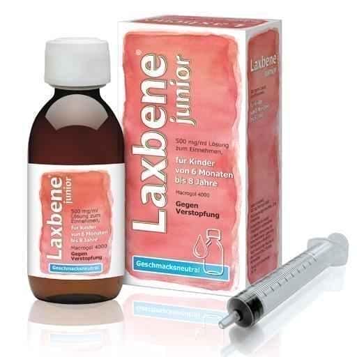 LAXBENE junior 500 mg / ml solution z.Einn.Kdr.6M-8J 200 ml UK