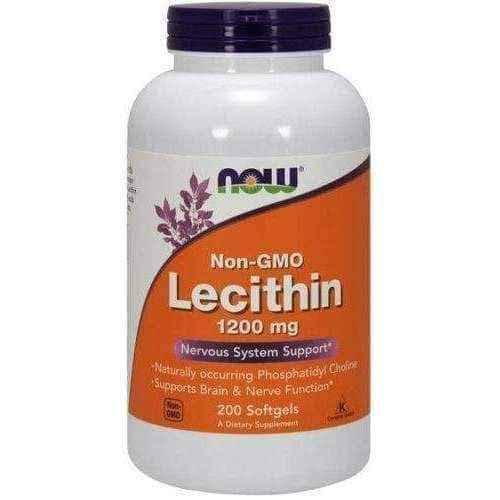 Lecithin 1200mg x 200 softgels capsules UK