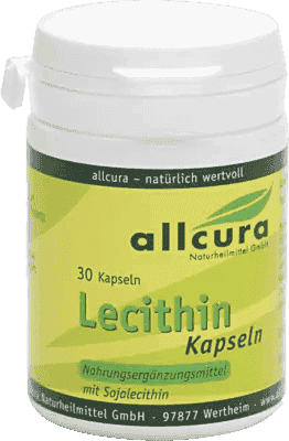 LECITHIN 500 mg capsules, soy lecithin UK