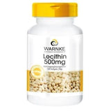 LECITHIN 500 mg capsules, WARNKE soy lecithin UK