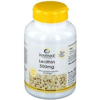 LECITHIN 500 mg capsules, WARNKE soy lecithin UK