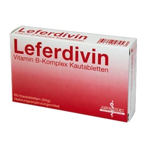 LEFERDIVIN vitamin B complex chewable tablets UK