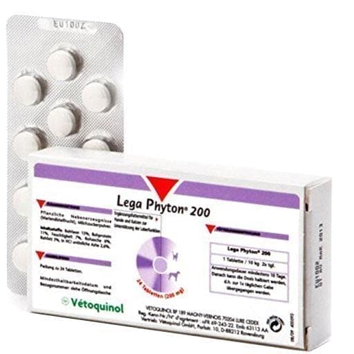 LEGA PHYTON 200 tablets For dogs, cats 24 pc UK