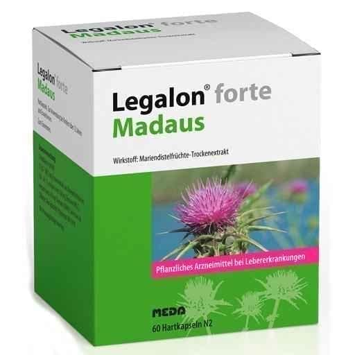 LEGALON forte Madaus hard capsules 60 pcs egeneration of damaged liver cells UK