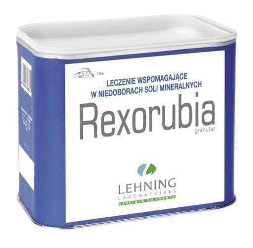 LEHNING Rexorubia granules, demineralization UK