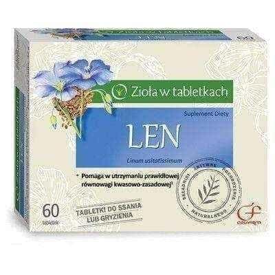 LEN linseed oil x 60 lozenges, electrolyte balance UK