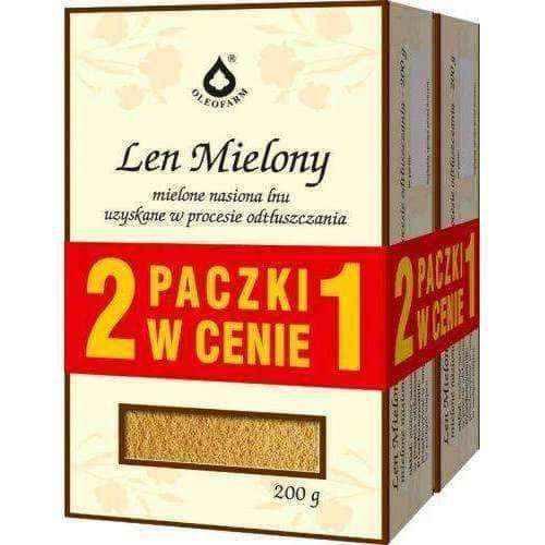 LEN MIELONY Seeds 200g + 200g Gratis, Linum usitatissimum - Linum Usitatissimum Seed UK