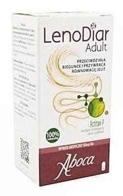 LenoDiar Adult, chronic diarrhea, tannins, polyphenols UK