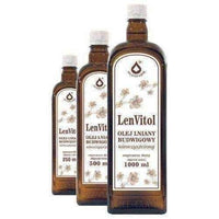 LENVITOL Linseed oil Budwigowy crude 500ml UK