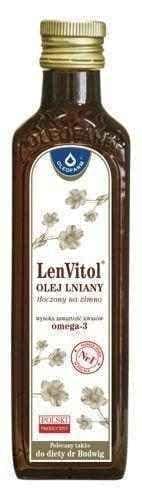 LenVitol linseed oil cold pressed 250ml UK