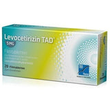 LEVOCETIRIZINE 5 mg TAD urticaria UK