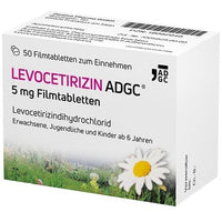 LEVOCETIRIZINE ADGC 5 mg film-coated tablets UK