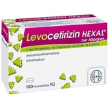 LEVOCETIRIZINE HEXAL for allergies 5 mg film tablets UK