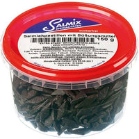 Licorice root, SALMIX ammonia pastilles sugar-free UK