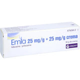 lidocaine 25 mg+prilocaine 25 mg EMLA cream 30 g