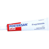 lidocaine pain reliever (local anesthetic) anal POSTERISAN acute 50 mg/g rectal ointment 50 g