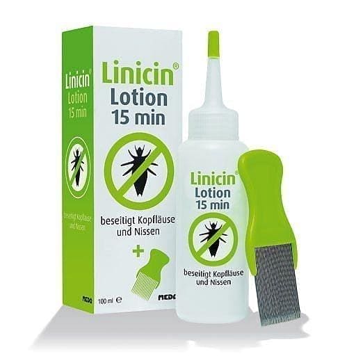 LINICIN lotion 15 minutes UK