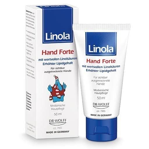 LINOLA Hand Forte Cream 50 ml best hand cream for dry hands UK