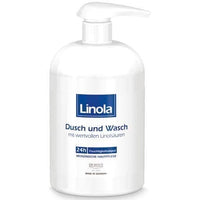 LINOLA shower and washing machine with dispenser 500 ml neurodermatitis UK