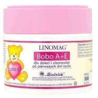 Linomag Bobo A + E cream for babies and children 50ml, linomag krem, vitamin e cream, baby cream UK