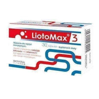 LiotoMax 3 x 30 pieces of capsule diosmin extract, ruscus, zinc, vitamin C UK