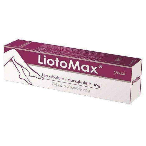 LIOTOMax gel 75ml, swollen legs UK