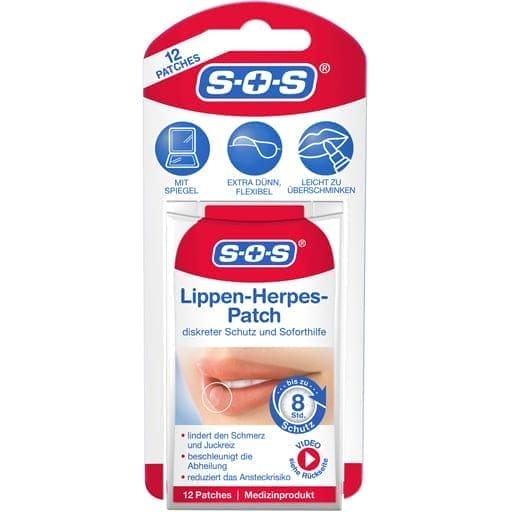 Lip patch for herpes, SOS LIP HERPES patch UK