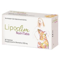 LIPOSLIM NutriTabs, poliglusam weight loss tablets, overweight, obesity UK