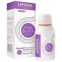 Liposol Vitamin K2 + D3 liposomal 100ml UK