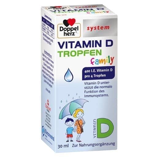 Liquid vitamin d, drops family system UK