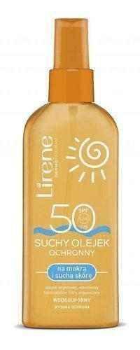 Lirene Dry protective oil for wet and dry skin SPF50 150ml UK