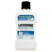 LISTERINE White Advanced liquid mouthwash 250ml UK