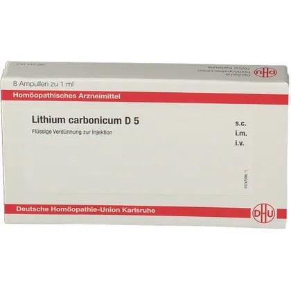 LITHIUM CARBONICUM D 5 ampoules UK