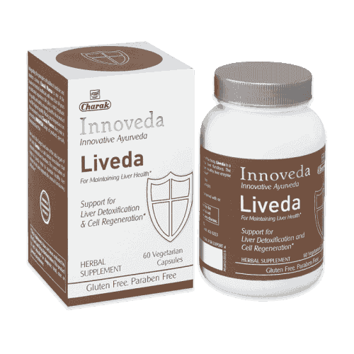LIVEDA for Liver 60 capsules CHARAK UK