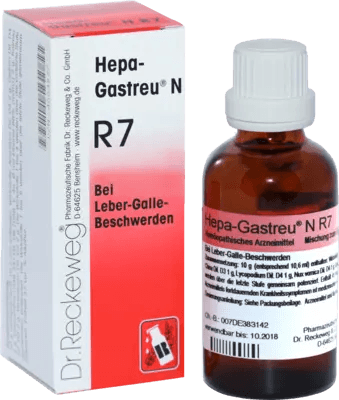 Liver and bile disorders, HEPA-GASTREU N R7 mixture UK
