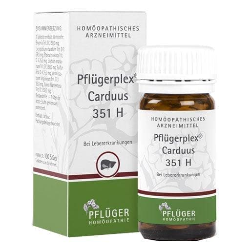 Liver disease, fatty liver disease, liver disease symptoms, PFLUEGERPLEX Carduus 351 H tablets UK