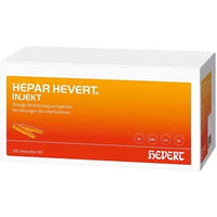 Liver function disorders, HEPAR HEVERT inject ampoules UK