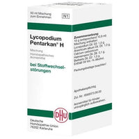 Liver, urinary and digestive disorders, LYCOPODIUM PENTARKAN H mixture UK