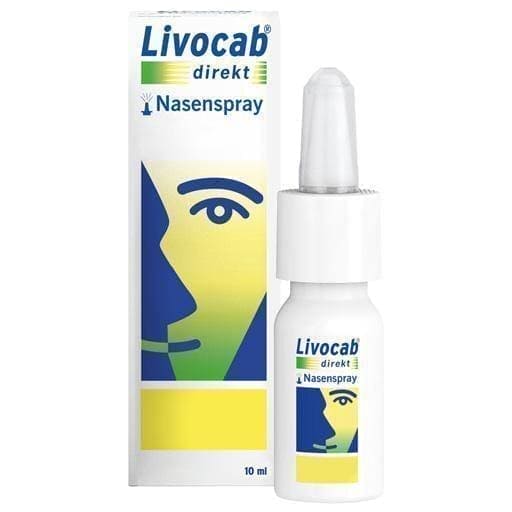 LIVOCAB direct nasal spray 10 ml UK