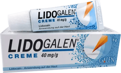 Local anesthetic, LIDOGALEN, lidocaine cream, relieves pain UK