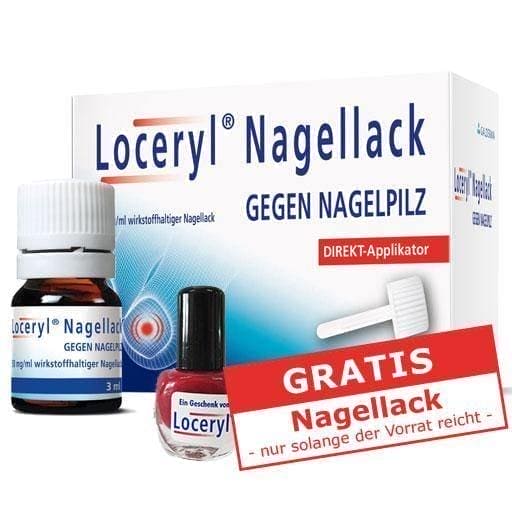 LOCERYL nail lacquer against nail fungus 3 ml amorolfine UK