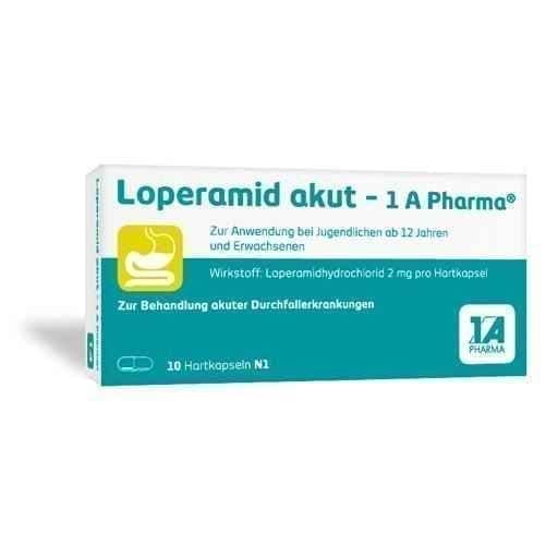 LOPERAMID akut-1A Pharma hard capsules 10 pc UK