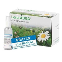 LORA ADGC tablets 100 pc Loratadine 10 mg UK