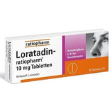 LORATADIN ratiopharm 10 mg allergic rhinitis (hay fever) UK